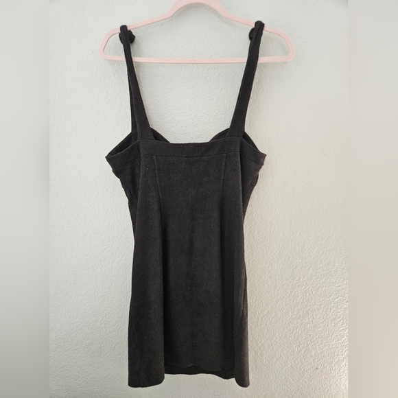 NWOT Free People Black Corset Stretch Slip Dress - Size M - Picture 6 of 6